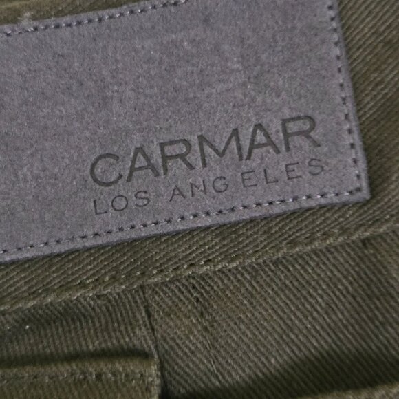 Carmar Los Angeles LF Army Green Goth Punk Emo Chain Embellished Mini Skirt Size - Picture 7 of 9